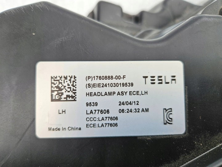 Frontscheinwerfer Tesla Model 3 176088800F Links Scheinwerfer Headlight SCH5870619942fj