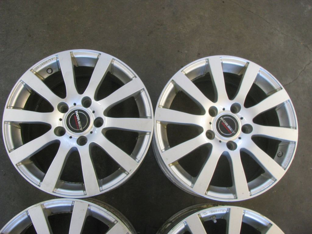 4x Alufelge 17 Zoll 7.5" 5x130 50ET Schwarz KBA50025 Rim Wheel FEL6160043017kj