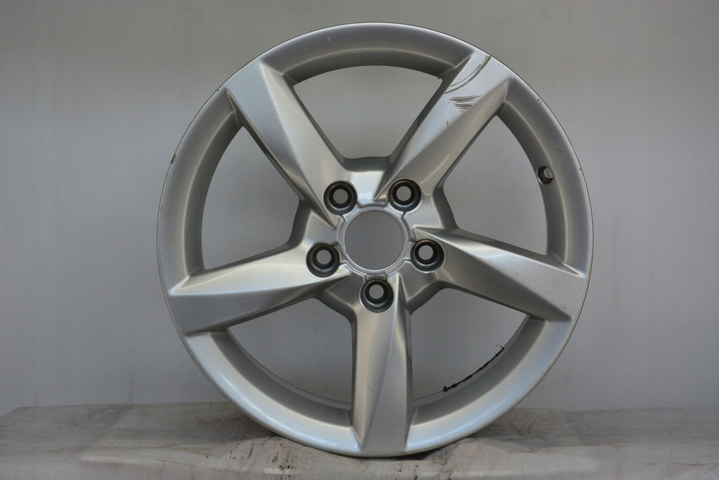 1x Alufelge 16 Zoll 7.5" 5x112 45ET Glanz Silber 8K0601025CL Audi Rim Wheel