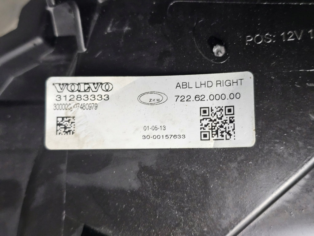 Frontscheinwerfer Volvo V40 31283333 Xenon Rechts Scheinwerfer Headlight SCH3088856801wp