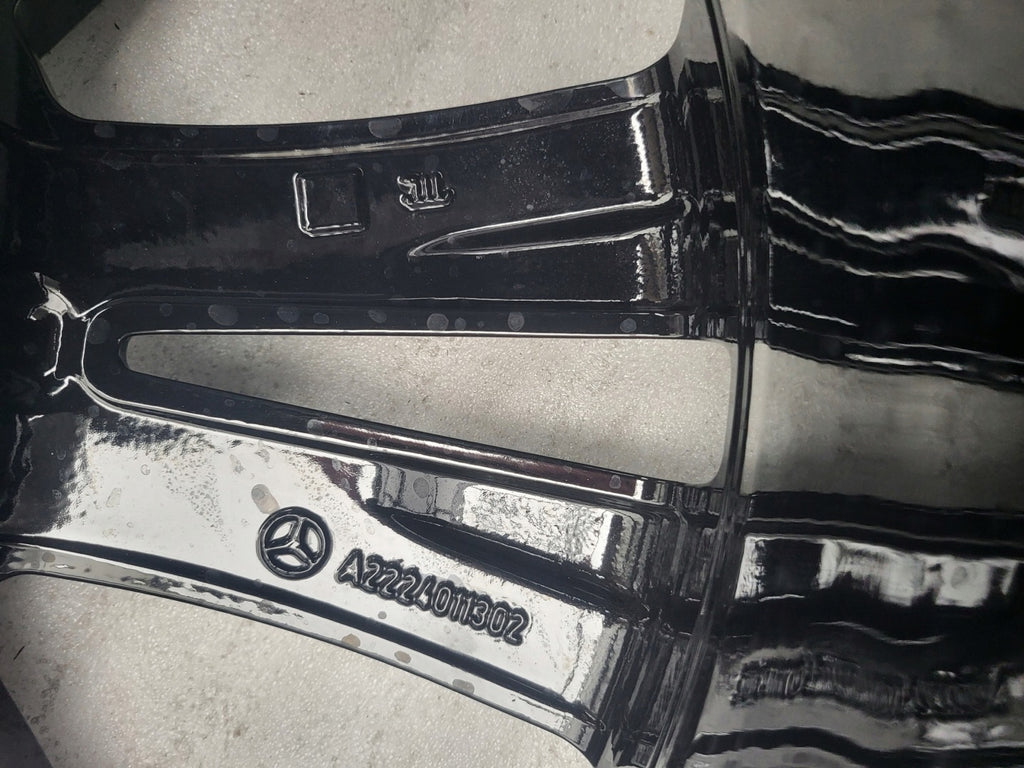 1x Alufelge 19 Zoll 8.5" 5x112 36ET Glanz Schwarz A2224011302 Mercedes-Benz W222 FEL4925936998fv