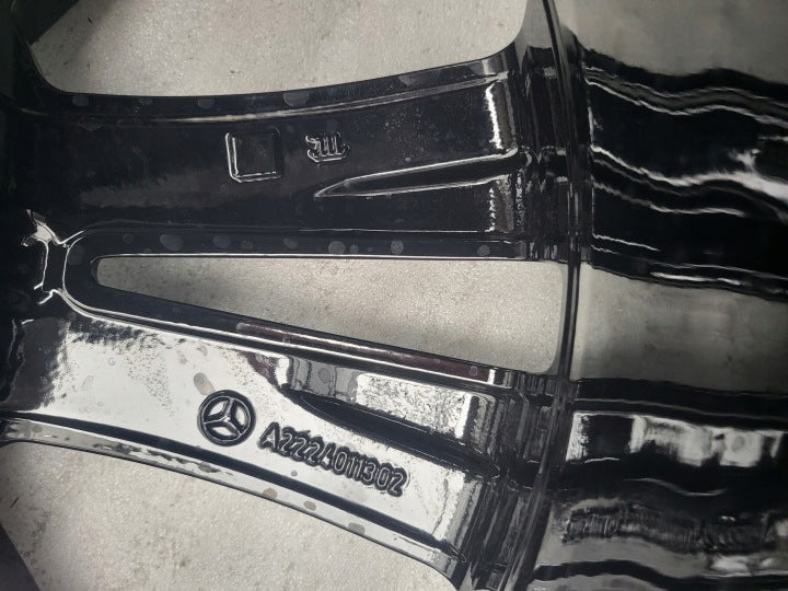 1x Alufelge 19 Zoll 8.5" 5x112 36ET Glanz Schwarz A2224011302 Mercedes-Benz W222 FEL4925936998fv
