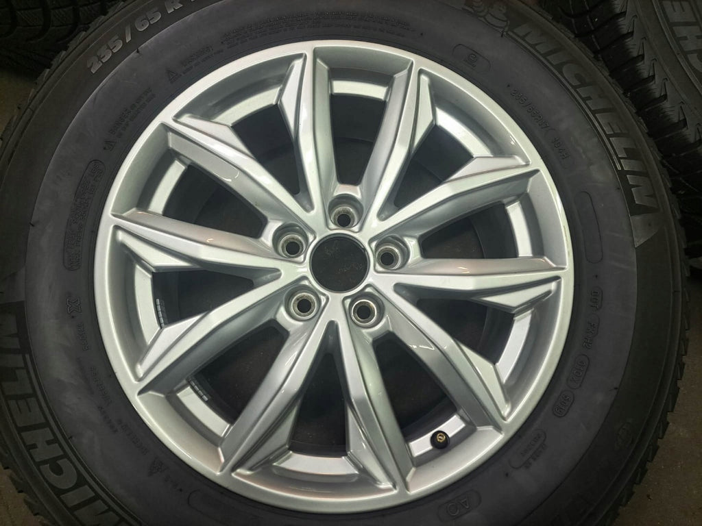 4x Alufelge 17 Zoll 7.0" 5x112 34ET Glanz Silber 80A601025J Audi Q5 A3 I FEL7653894843hj
