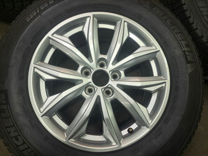 4x Alufelge 17 Zoll 7.0" 5x112 34ET Glanz Silber 80A601025J Audi Q5 A3 I FEL7653894843hj
