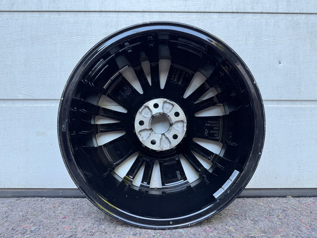 1x Alufelge 17 Zoll 7.0" 5x112 39ET Glanz Schwarz 7N5601025J Seat Alhambra FEL3381849216jt