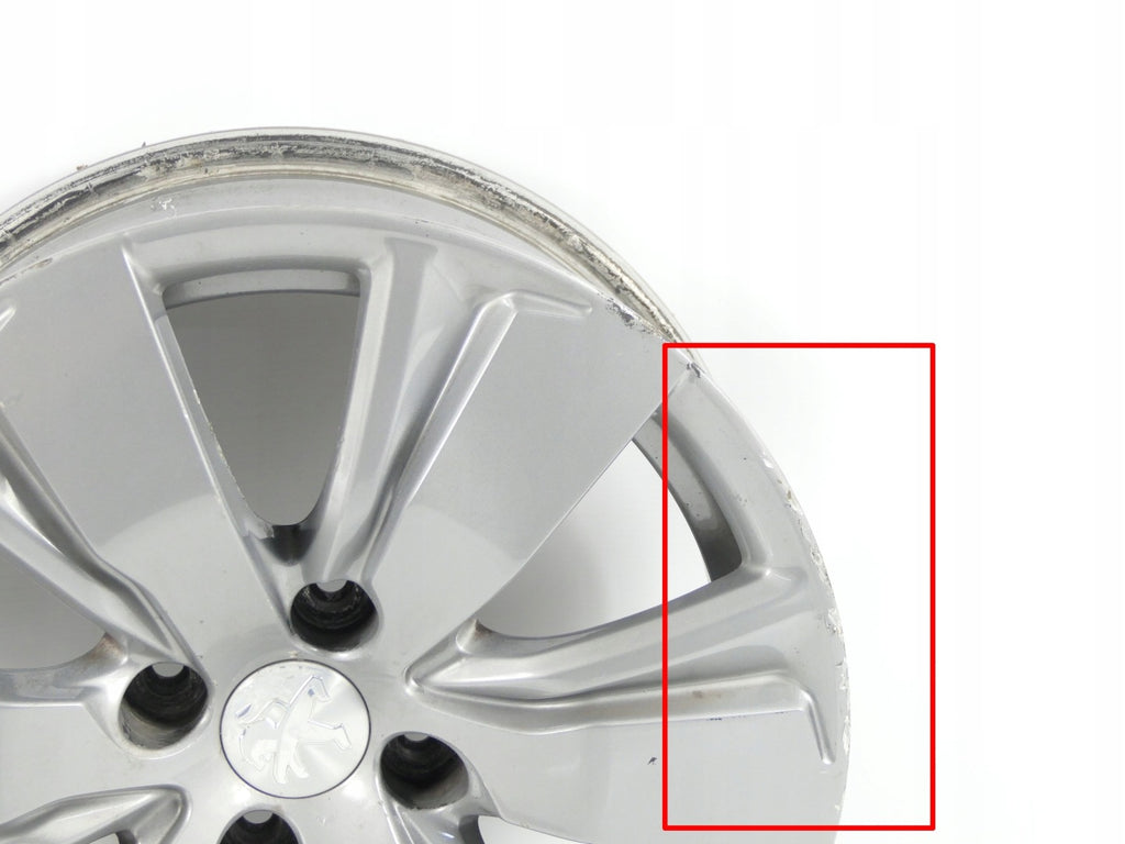 1x Alufelge 16 Zoll 6.5" 4x108 20ET 9678398177 Peugeot 2008 I Rim Wheel FEL8690310408mz