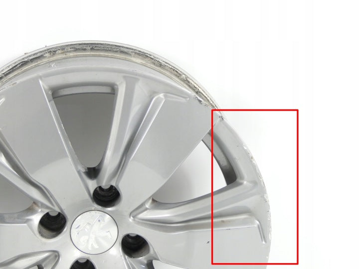 1x Alufelge 16 Zoll 6.5" 4x108 20ET 9678398177 Peugeot 2008 I Rim Wheel FEL8690310408mz