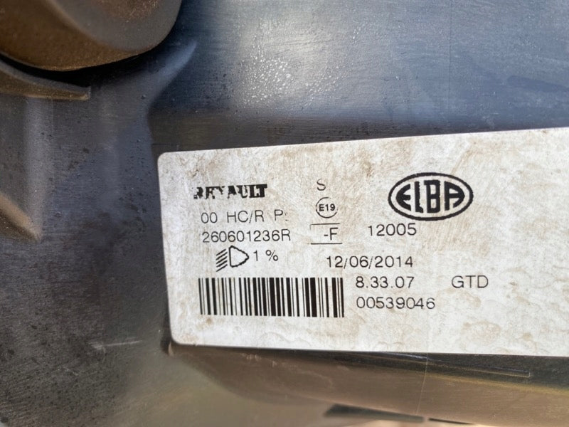 Frontscheinwerfer Dacia Logan 260601236R LED Links Scheinwerfer Headlight