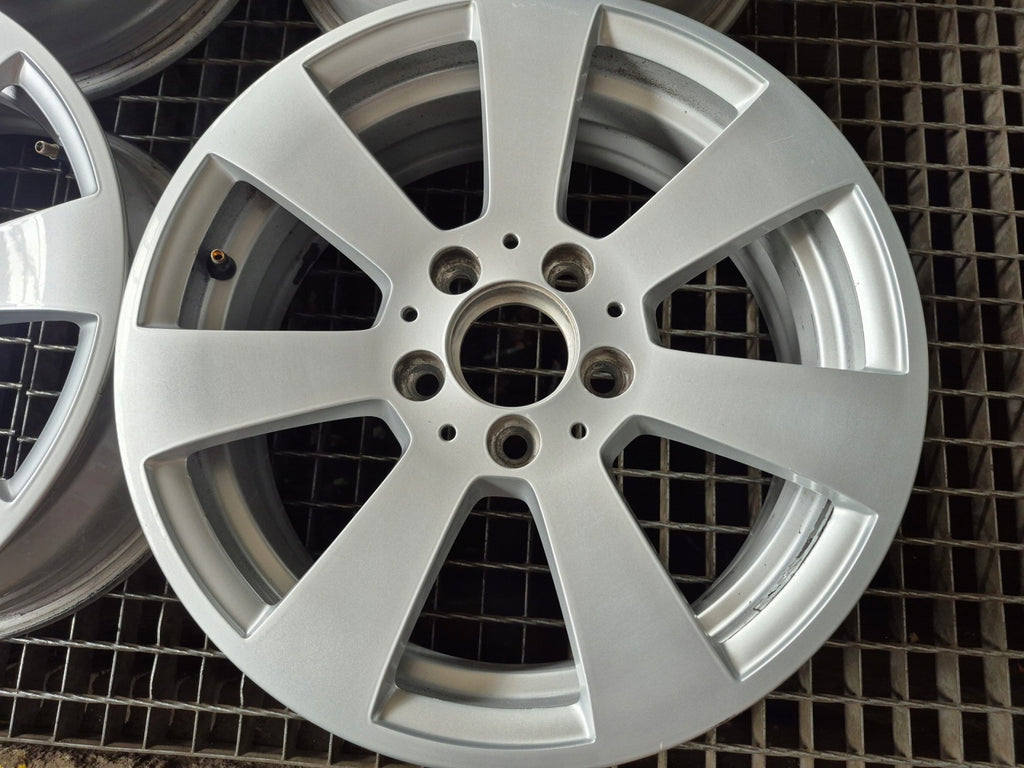 4x Alufelge 16 Zoll 6.0" 5x112 39ET Glanz Silber A2044011002 Mercedes-Benz FEL7219148407ts