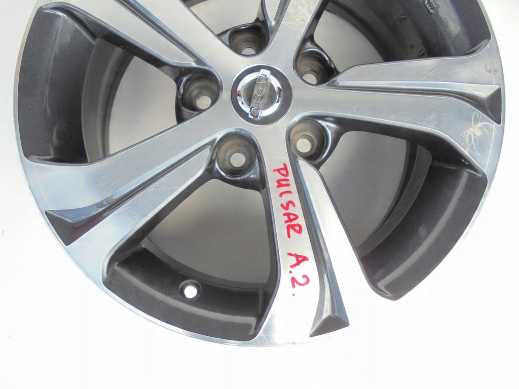 1x Alufelge 16 Zoll 6.5" 5x114.3 3ZL3A Nissan Pulsar Rim Wheel