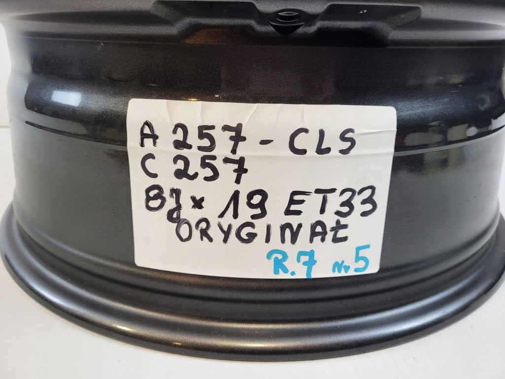 1x Alufelge 19 Zoll 8.0" 5x112 33ET A2574011200 Mercedes-Benz Cls Rim Wheel FEL9581839894bk
