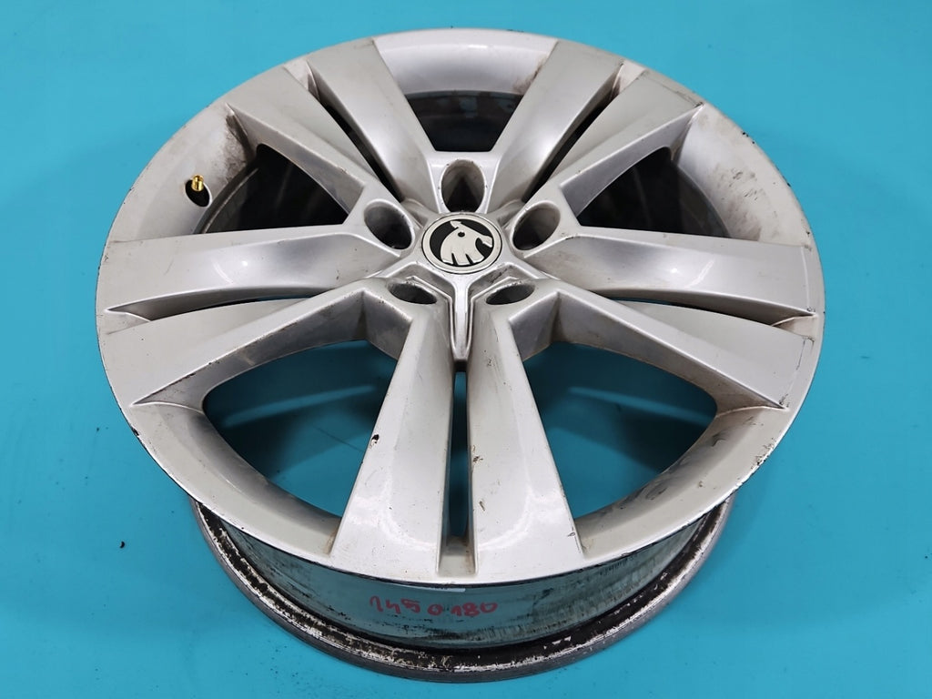 1x Alufelge 18 Zoll 7.0" 5x112 45ET Skoda Karoq Rim Wheel FEL6146889902nt