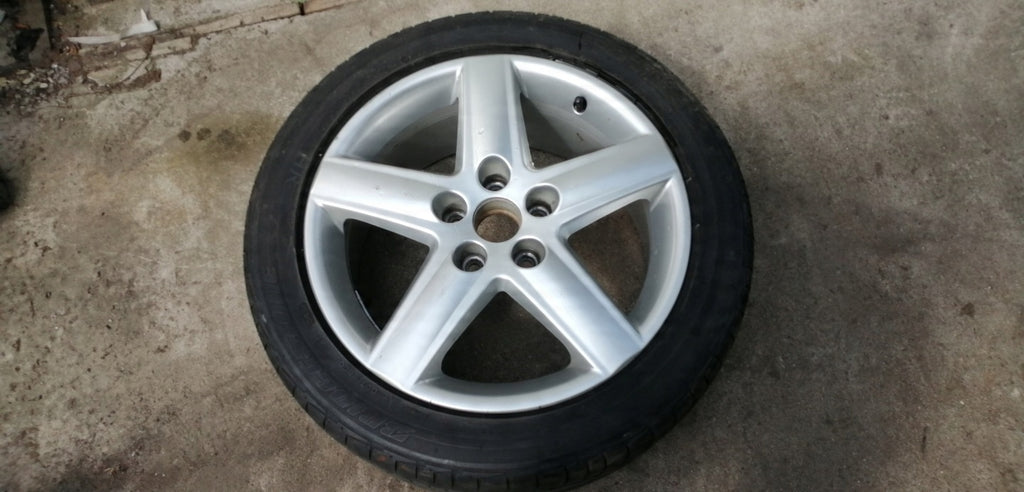 1x Alufelge 17 Zoll 7.5" 5x100 4F0601025AF Audi C6 Rim Wheel