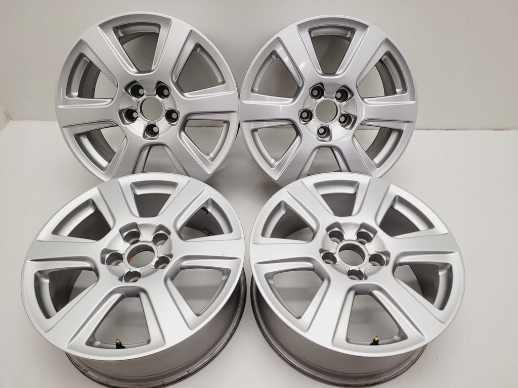 4x Alufelge 17 Zoll 7.0" 5x112 33ET Glanz Silber 8R0601025S Audi Q5 Rim Wheel