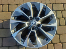 Laden Sie das Bild in den Galerie-Viewer, 1x Alufelge 17 Zoll 7.0" 5x112 45ET 57A601025AR Skoda Karoq Rim Wheel FEL2238363653tx