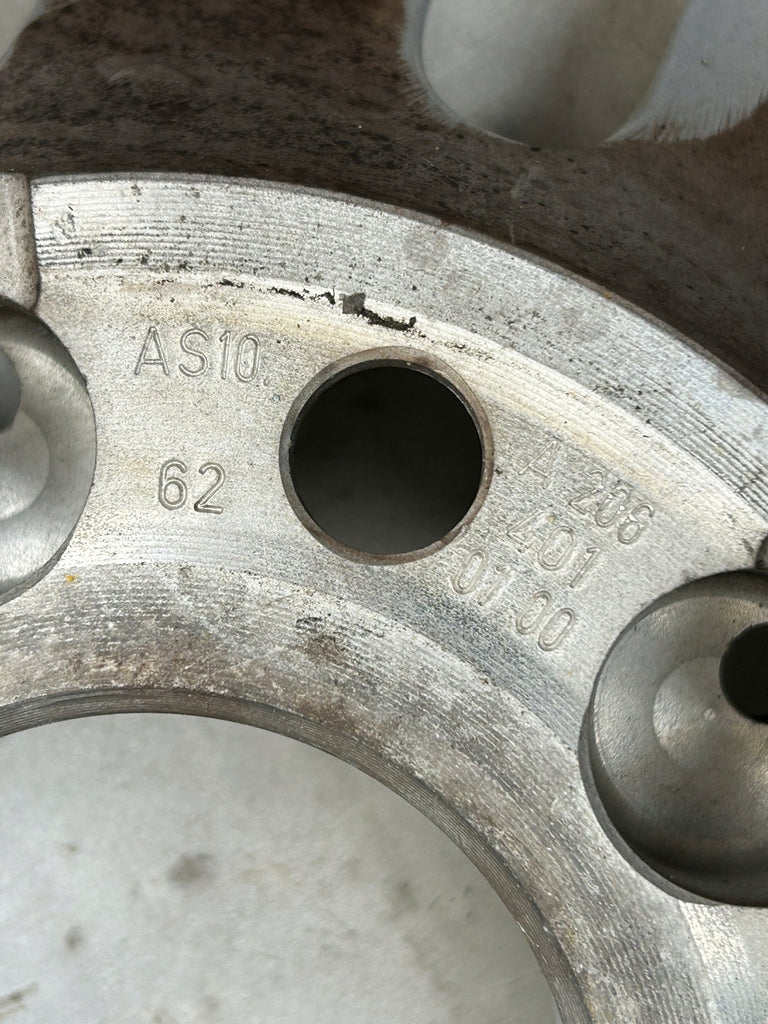 1x Alufelge 17 Zoll 6.5" 5x112 34 5ET A2064010100 Mercedes-Benz W206 Rim Wheel