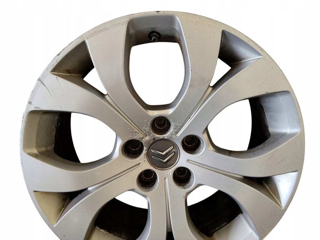 4x Alufelge 17 Zoll 7.0" 5x108 Glanz Silber 9656877580 Citroën C5 Iii Rim Wheel FEL9168945881nk