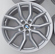 Laden Sie das Bild in den Galerie-Viewer, 4x Alufelge 19 Zoll 9.0" 5x112 38ET Glanz Silber 6880685 BMW X5 G05 G06 FEL6967511436yz