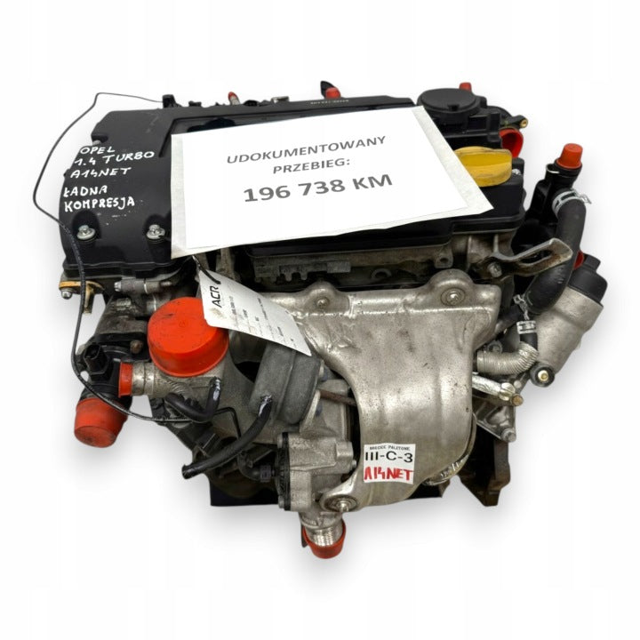 Motor Opel Insignia A Astra J A14NET 1.4 140PS 103kW 196TKm 2009 Benzin Komplett MOT4849475968wy