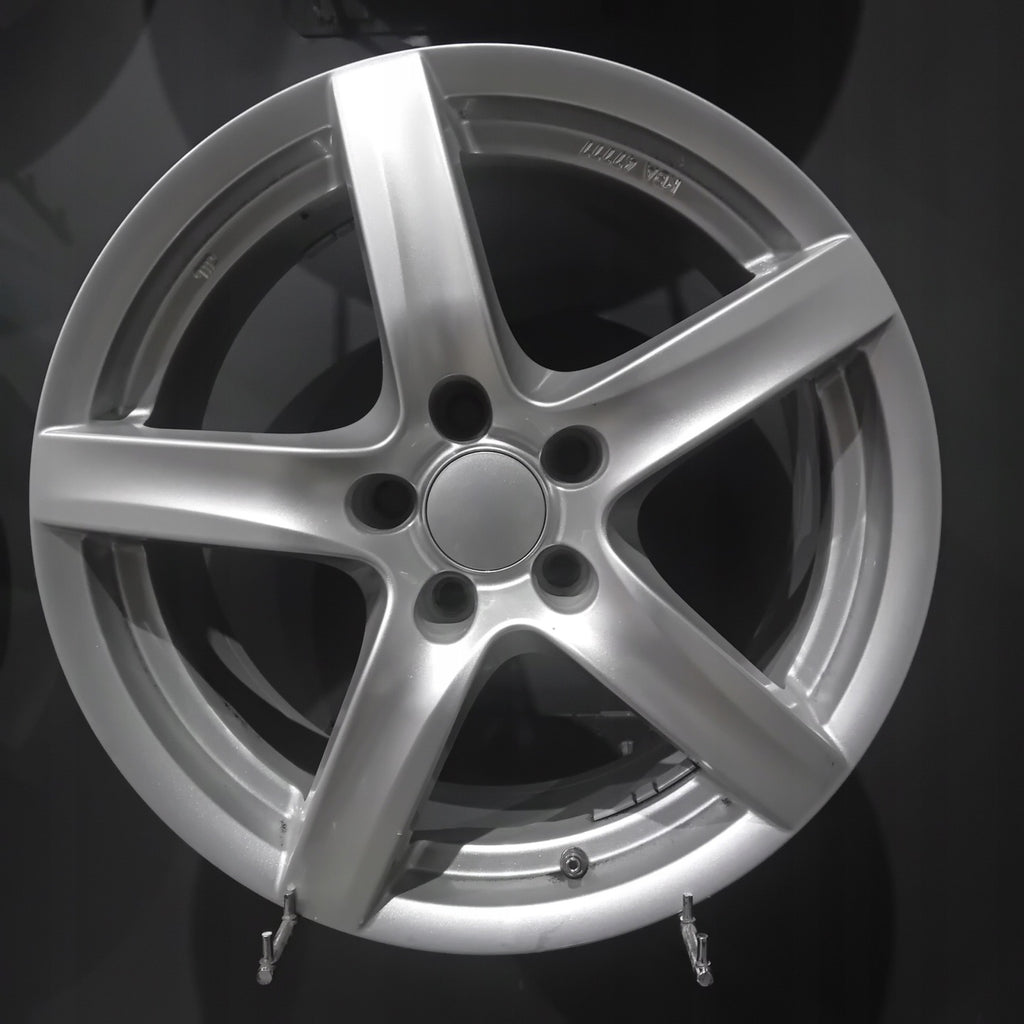 4x Alufelge 17 Zoll 7.5" 5x112 35ET Glanz Silber Audi A6 A8 Rim Wheel FEL1309740186ss