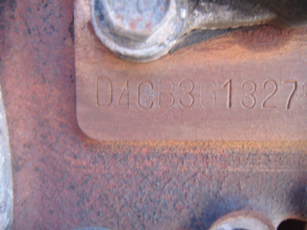 Motor Kia Sorento I D4CB 2.5 CRDI 140PS 103kW 2002 Diesel Engine Unkomplett