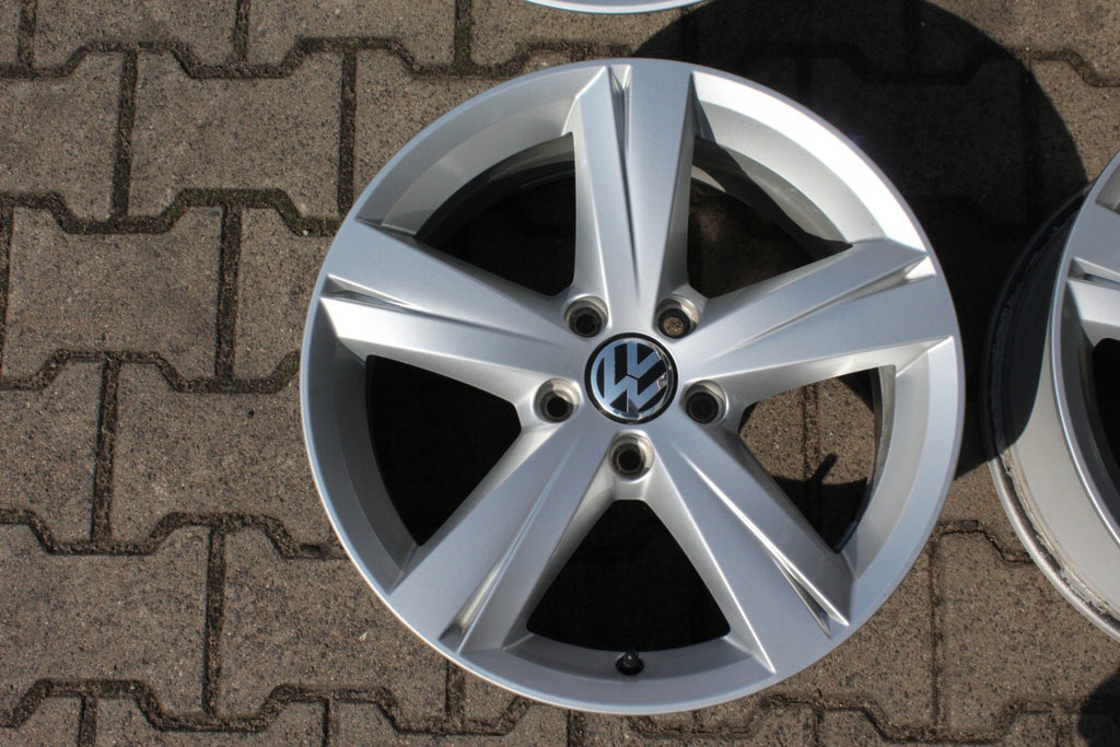 4x Alufelge 17 Zoll 7.0" 5x112 43ET 5C0601025AA VW Passat Beetle Rim Wheel FEL7140635431co