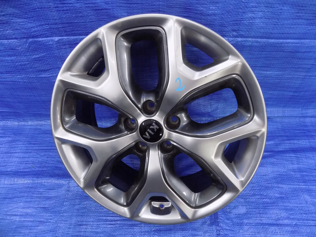 1x Alufelge 19 Zoll 7.5" 5x114.3 49ET Glanz Grau 52910-C5330 Kia Sorento I Mg FEL8773880743tn