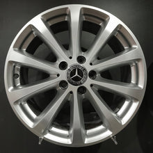 Load image into Gallery viewer, 4x Alufelge 17 Zoll 7.5" 5x112 40ET Glanz Silber A2134011300 Mercedes-Benz W213 FEL7402267294wq