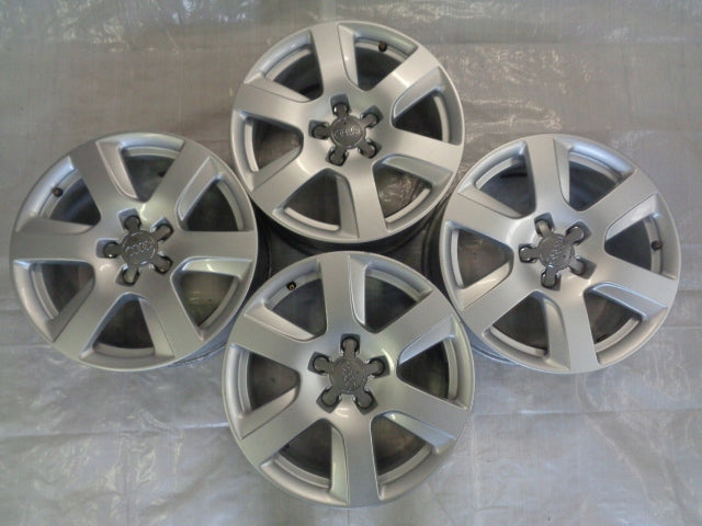 4x Alufelge 17 Zoll 7.5" 5x112 37ET Glanz Silber 4G0601025L Audi A6 C7 Rim Wheel FEL6967584279em