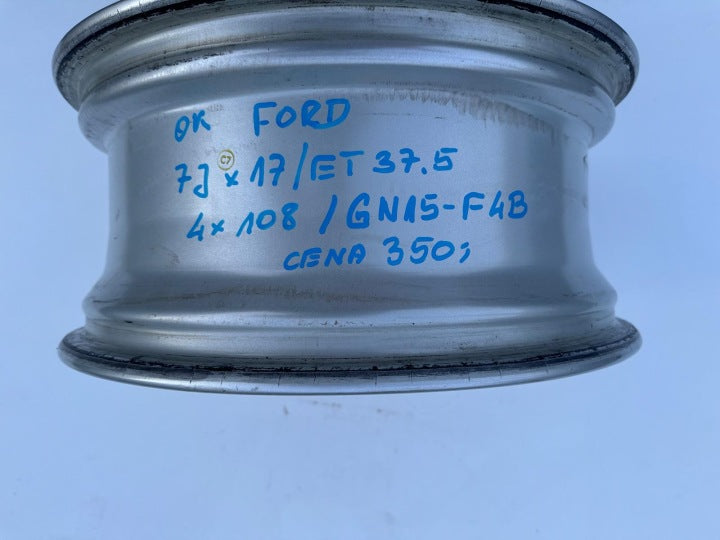 1x Alufelge 17 Zoll 7.0" 4x108 37 5ET Matt Silber GN15-F4B Ford Ecosport FEL3320139424of