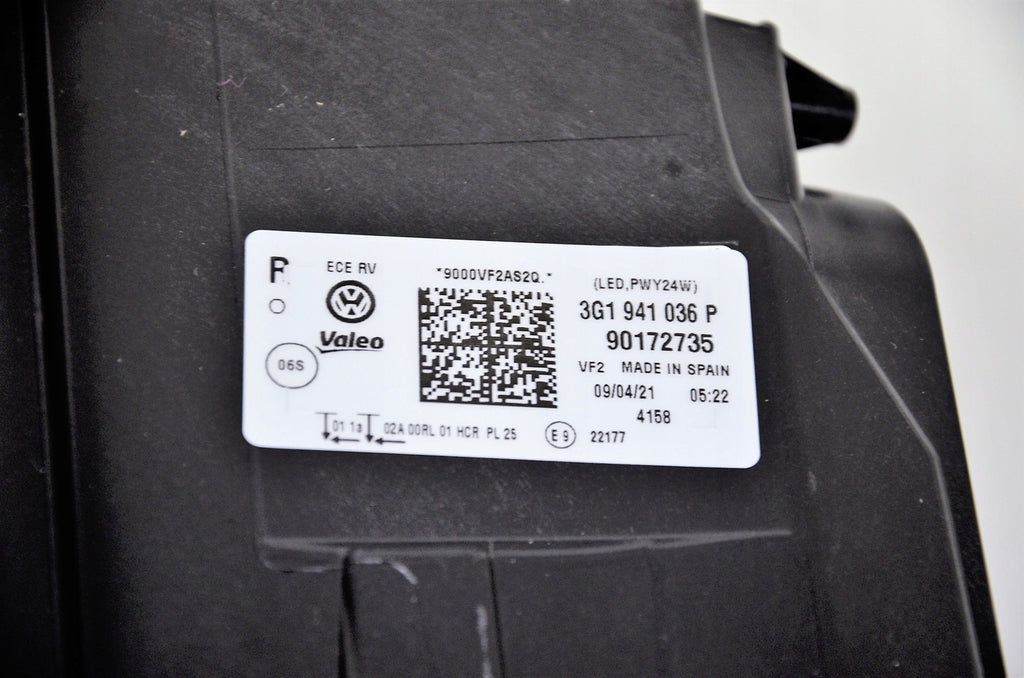 Frontscheinwerfer VW Passat B8 3G1941036P Full LED Ein Stück (Rechts oder Links) SCH1828294065jw