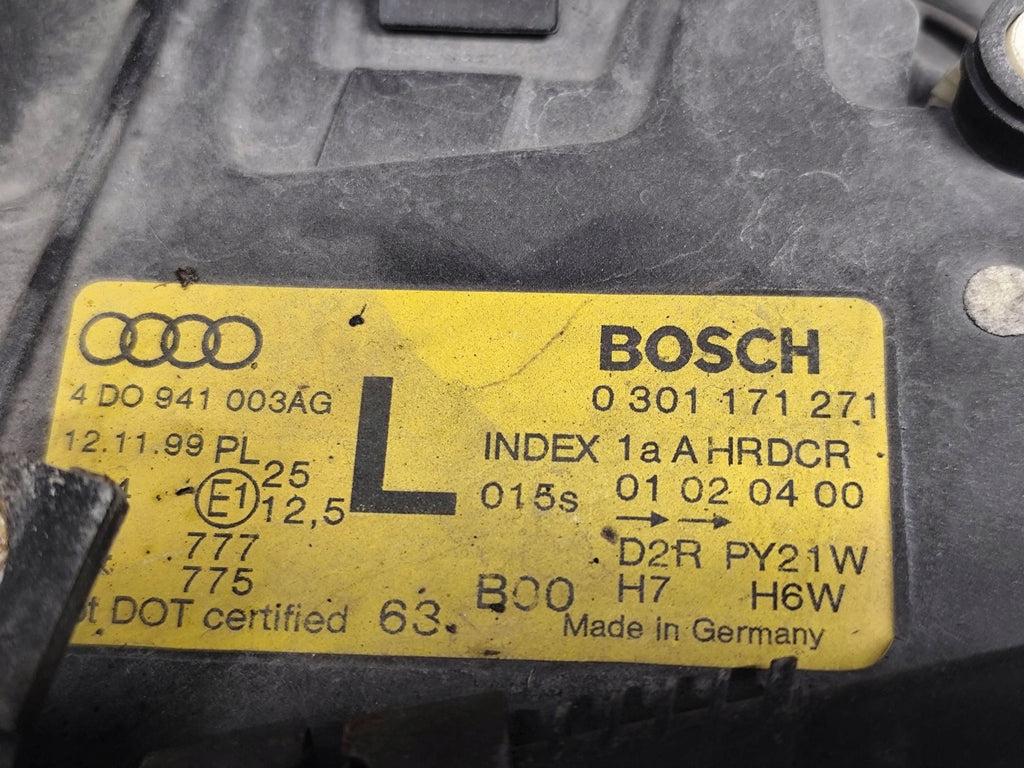 Frontscheinwerfer Audi A8 4D0941003AG Links Scheinwerfer Headlight SCH7774338506li