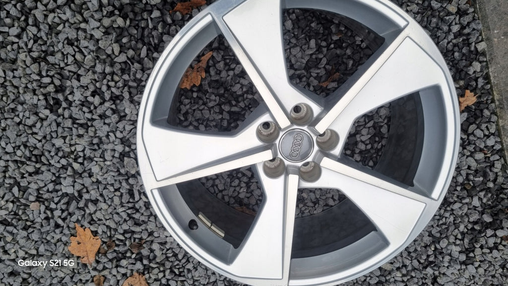 1x Alufelge 20 Zoll 9.0" 5x112 33ET Silber 4M0601025BJ Audi Rim Wheel FEL3690955754td