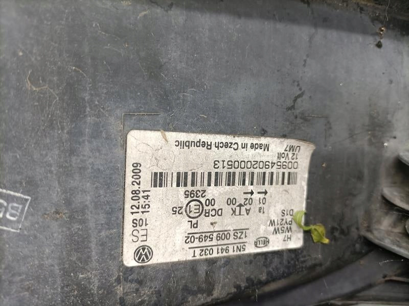 Frontscheinwerfer VW Tiguan 5N1941032 Rechts Scheinwerfer Headlight