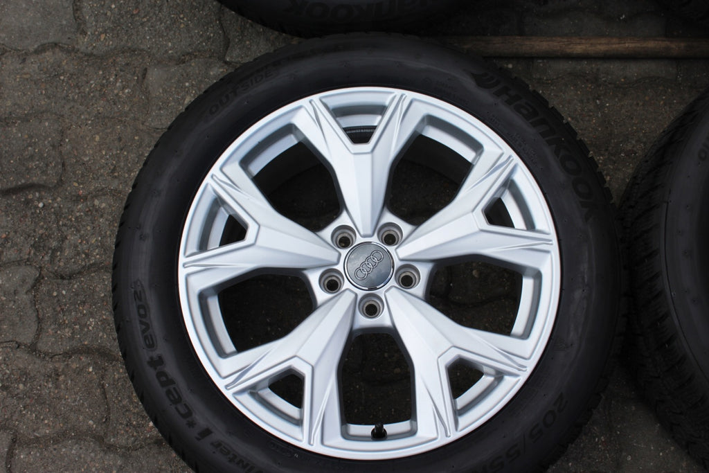 4x Alufelge 17 Zoll 7.0" 5x100 43ET Glanz Silber 82A601025S Audi Rim Wheel FEL7005776193nv