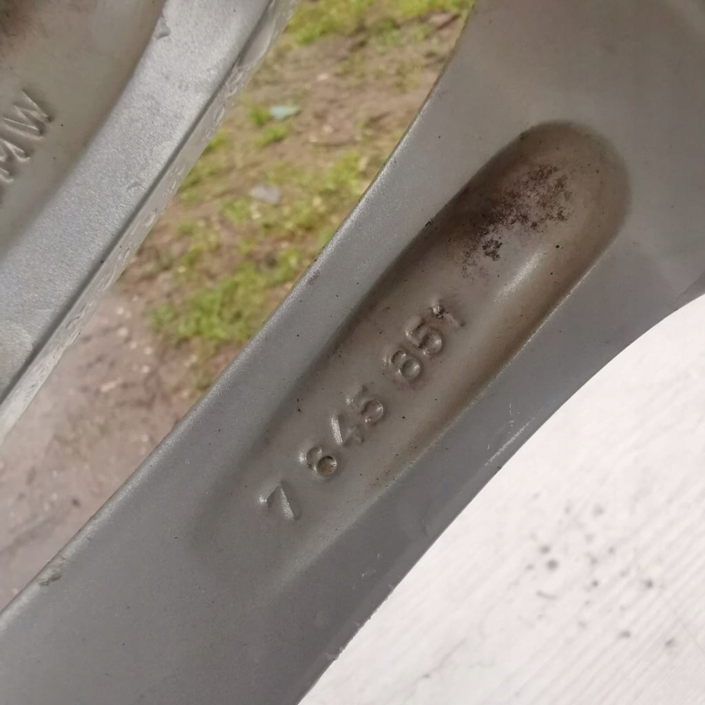 1x Alufelge 17 Zoll 8.0" 5x120 53ET Glanz Silber 7845851 BMW 2 F22 1 F21 F23 F20 FEL8221892892rz