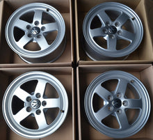 Load image into Gallery viewer, 4x Alufelge 16 Zoll 7.0&quot; 5x112 35ET Glanz Silber 8W0601025 Audi Rim Wheel