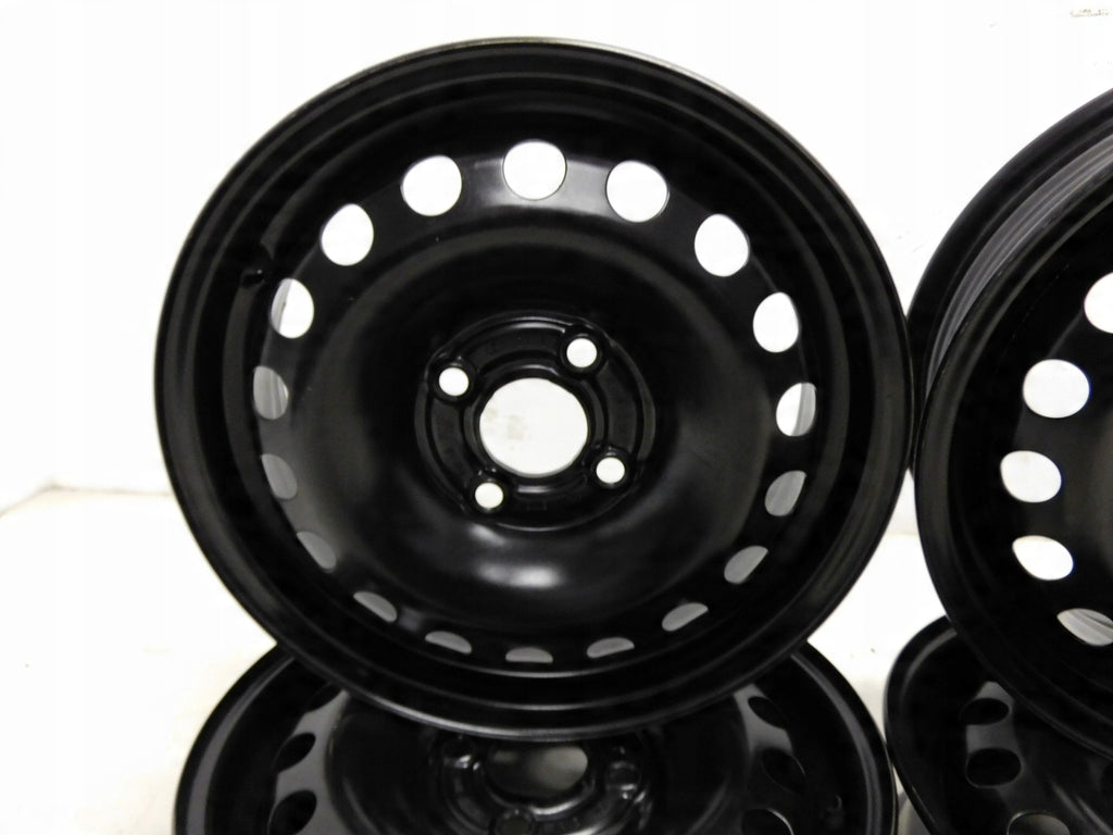 1x Alufelge 14 Zoll 5.0" 4x100 35ET Glanz Schwarz 1S0601027 Seat Mii Citigo Up