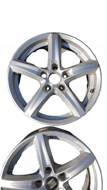 4x Alufelge 16 Zoll 6.5" 5x112 44ET Audi I Rim Wheel FEL3059858815us