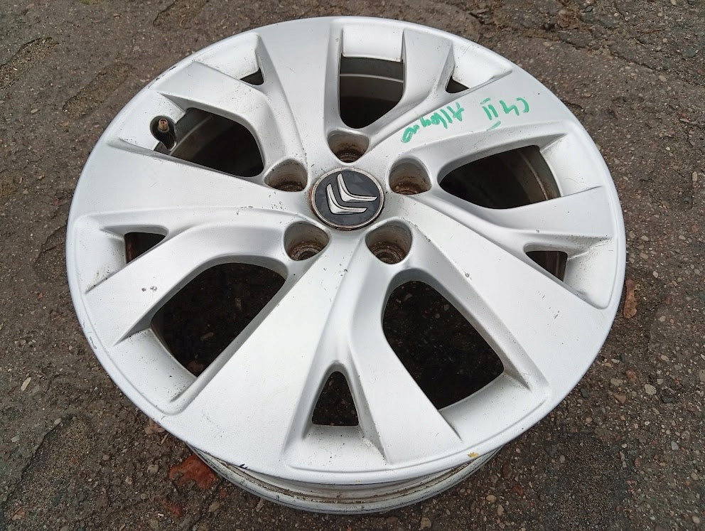 1x Alufelge 16 Zoll 7.5" 5x108 9677069777 Citroën C4 Ii Rim Wheel FEL8664248362rq