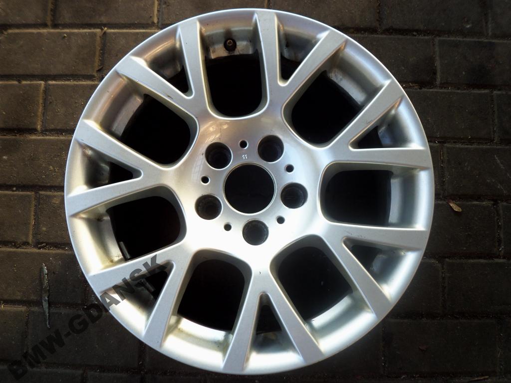 1x Alufelge 17 Zoll 8.0" 5x120 30ET Silber 6775990 BMW 7 F01 F02 Rim Wheel