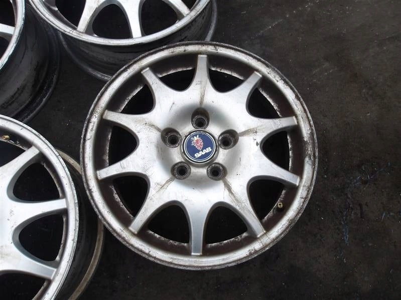 4x Alufelge 16 Zoll 6.5" 5x110 49ET 4909164 Saab 93 9-3 Rim Wheel FEL1413403465nn