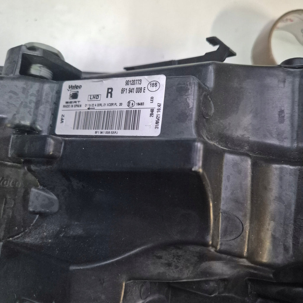 Frontscheinwerfer Seat Ibiza V 6F1941008E LED Rechts Scheinwerfer Headlight