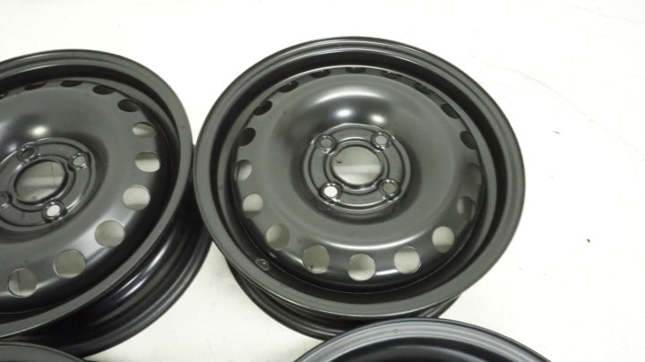 4x Alufelge 14 Zoll 5.0" 4x100 35ET Glanz Schwarz 1S0601027 Seat Mii Citigo I FEL2780496067db