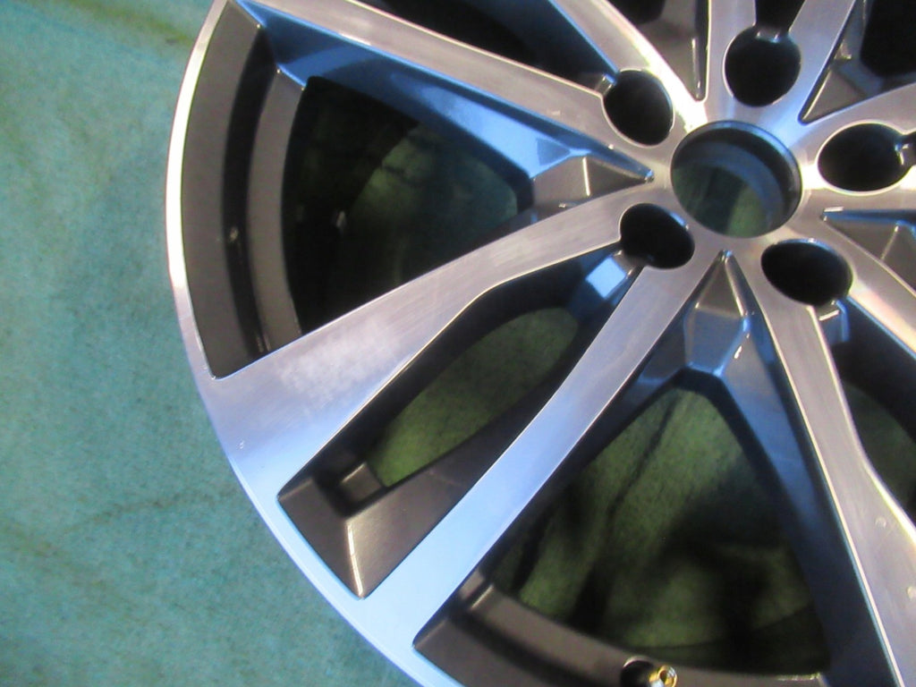 1x Alufelge 19 Zoll 8.5" 5x112 40ET Glanz Graphit 4K0601025H Audi A6 C8 B9 Mg FEL7561168694ib