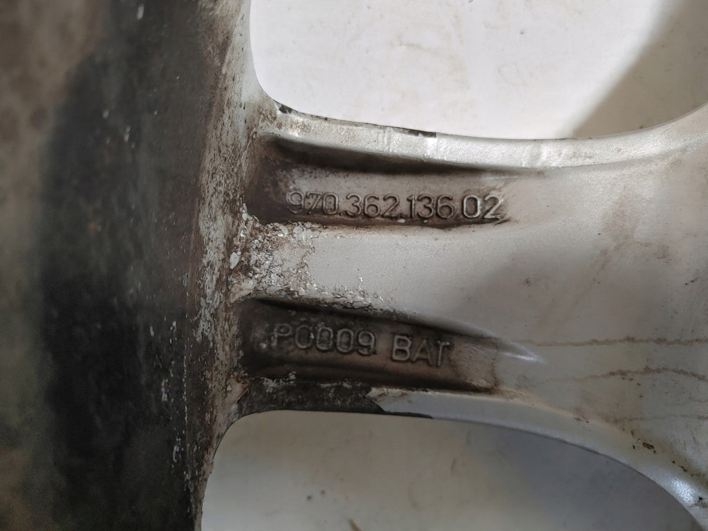 1x Alufelge 18 Zoll 8.0" 5x130 Glanz Silber 97036213602 Porsche Panamera 970