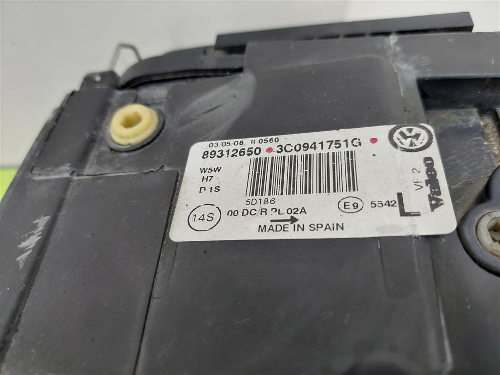 Frontscheinwerfer VW Passat 3C0941751G Links Scheinwerfer Headlight SCH7582782679wr