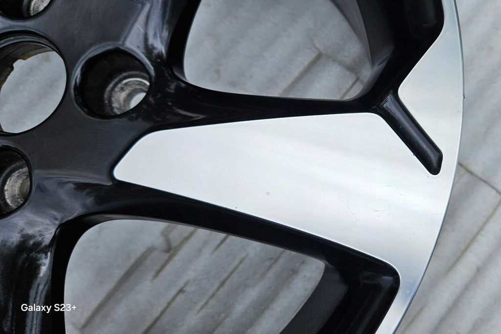 1x Alufelge 17 Zoll 7.0" 5x108 42 5ET Glanz Schwarz J1BC-1007-D1A Ford Fiesta