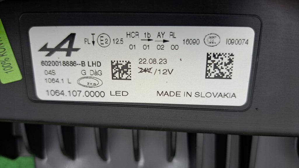 Frontscheinwerfer Alpine 10641070000 Links Scheinwerfer Headlight