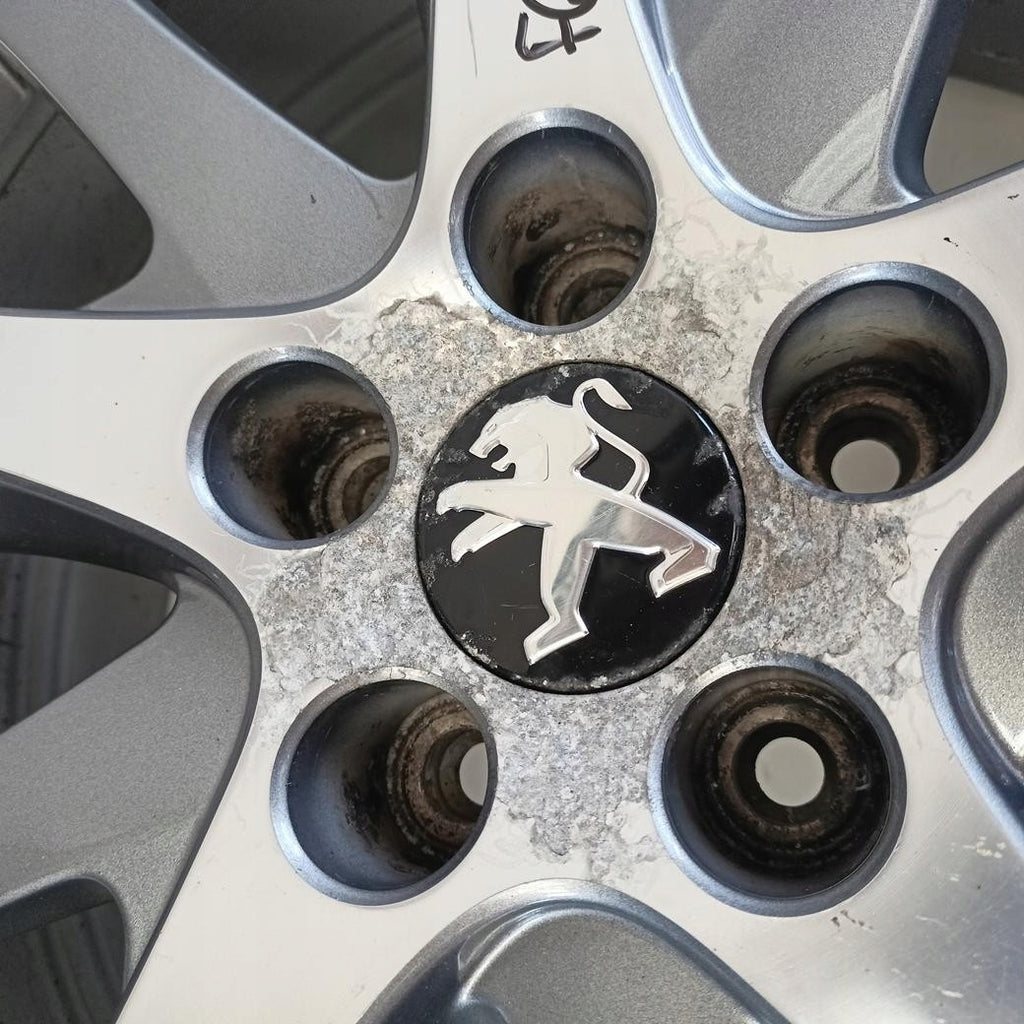 1x Alufelge 18 Zoll 7.5" 5x108 49ET Glanz Grau 9671402380 Peugeot 508 Rim Wheel FEL7887370692nl